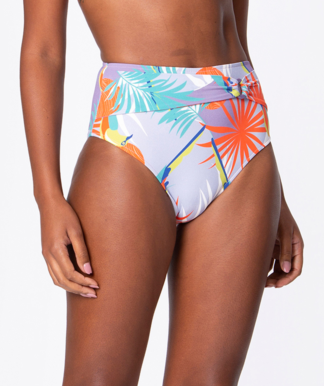 Partes De Abajo De Bikini Bottom Fixo Carnada Lilas Marca Salinas