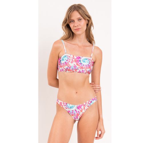 Bikini Top Top Splash Bandeau reto Nhãn hiệu Rio de Sol