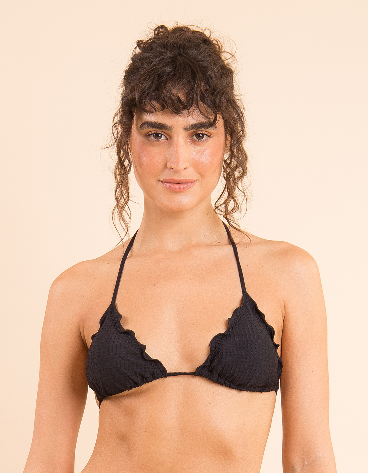 Bikini Tops Top Dots Black Frufru Brand Rio De Sol