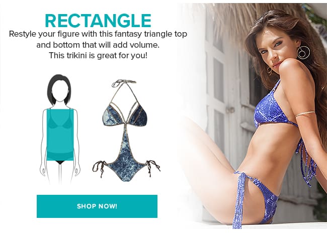 swimwear for rectangle body shape