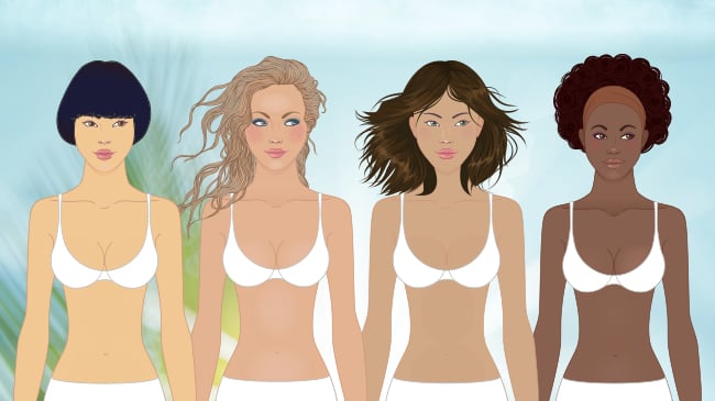 Tässä oppaassa autamme sinua valitsemaan täydellisen bikini-värin ihosi sävyn ja ominaisuuksien mukaisesti.