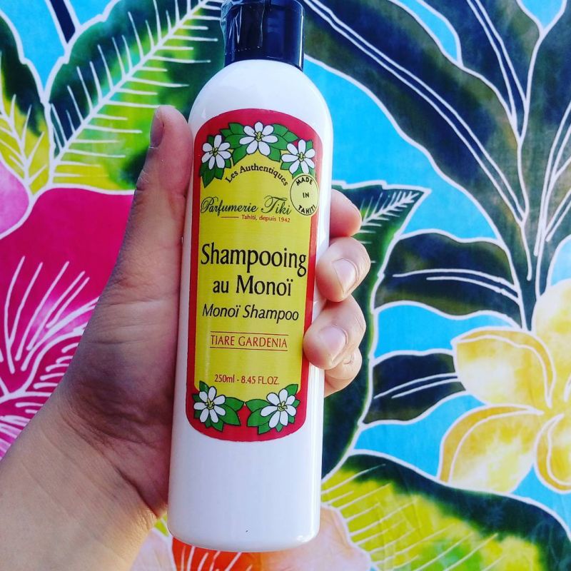 Шампоан с аромат на Тиаре, обогатен смасло монои, без парабени - TIKI SHAMPOING MONOI TIARE 250ml