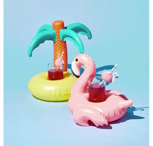 pink flamingo cup holder