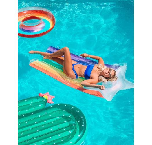 sunnylife rainbow float
