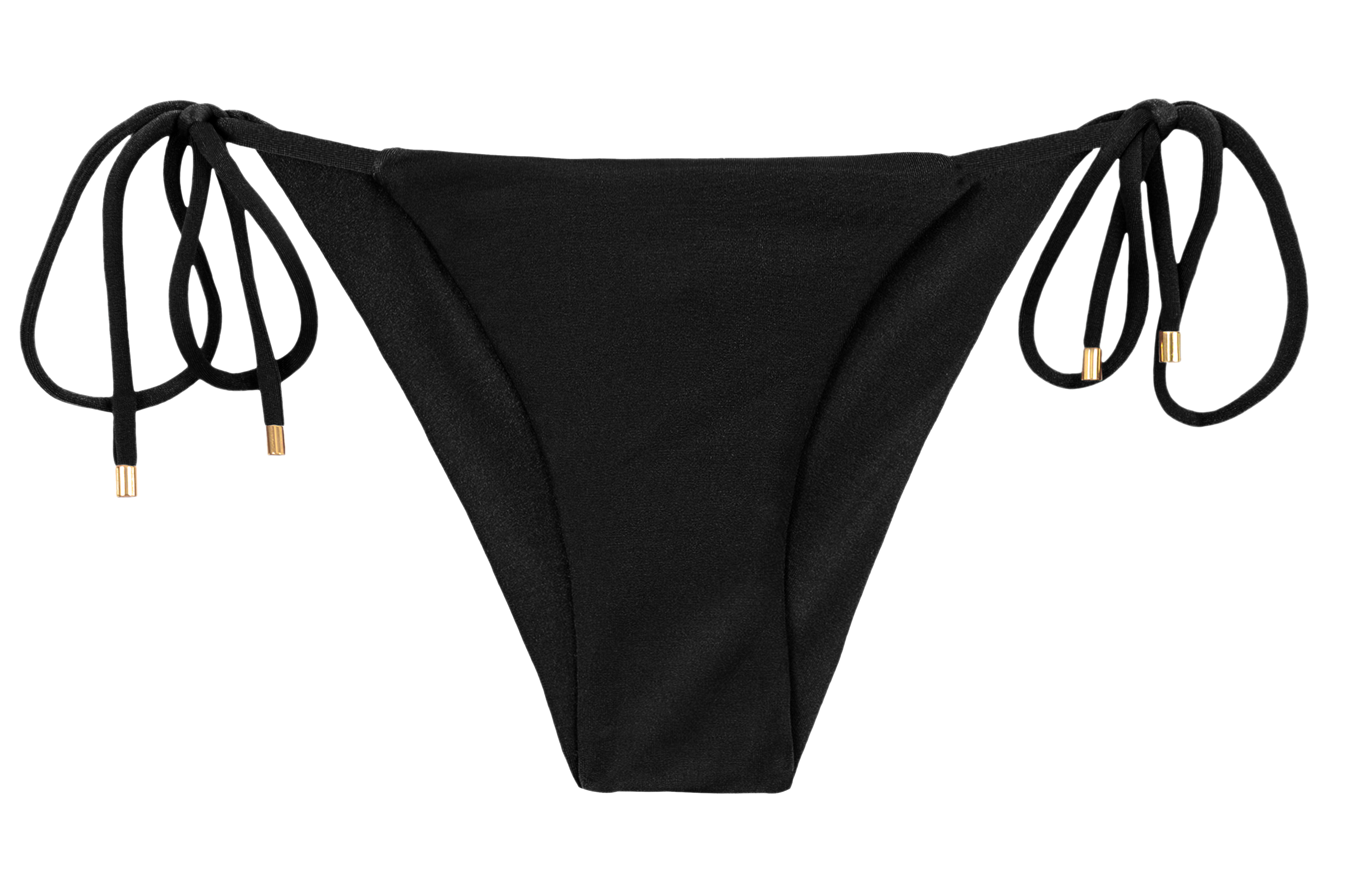Bikini Bottoms Bottom Shimmer_black Cheeky-tie - Brand Rio de Sol