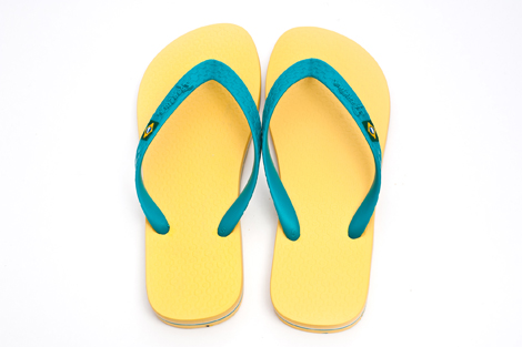 Ipanema Flip-flops - Classic Brasil Ii Yellow-blue