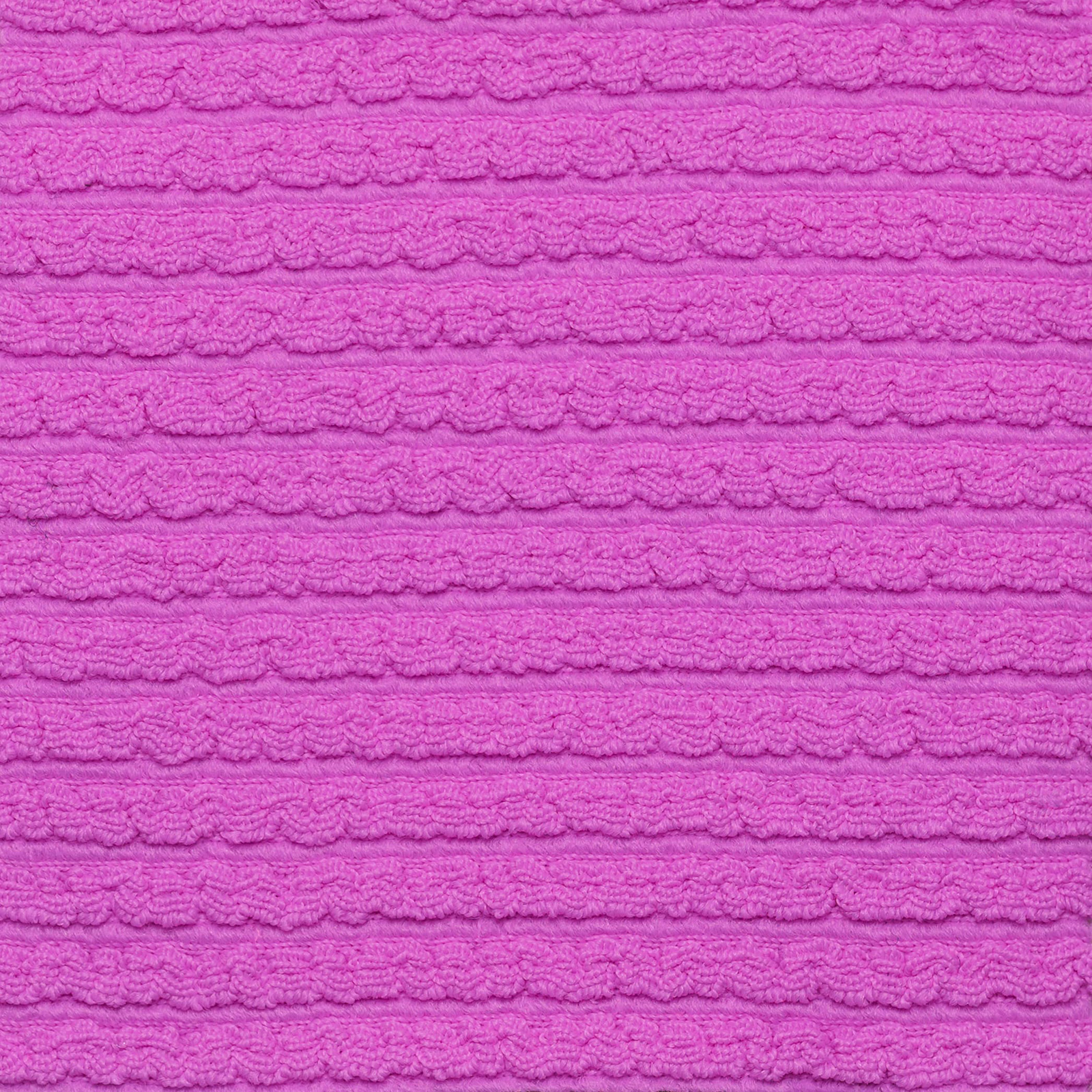 Textured Magenta Pink Balconette Bikini With Crossed Straps Set St 