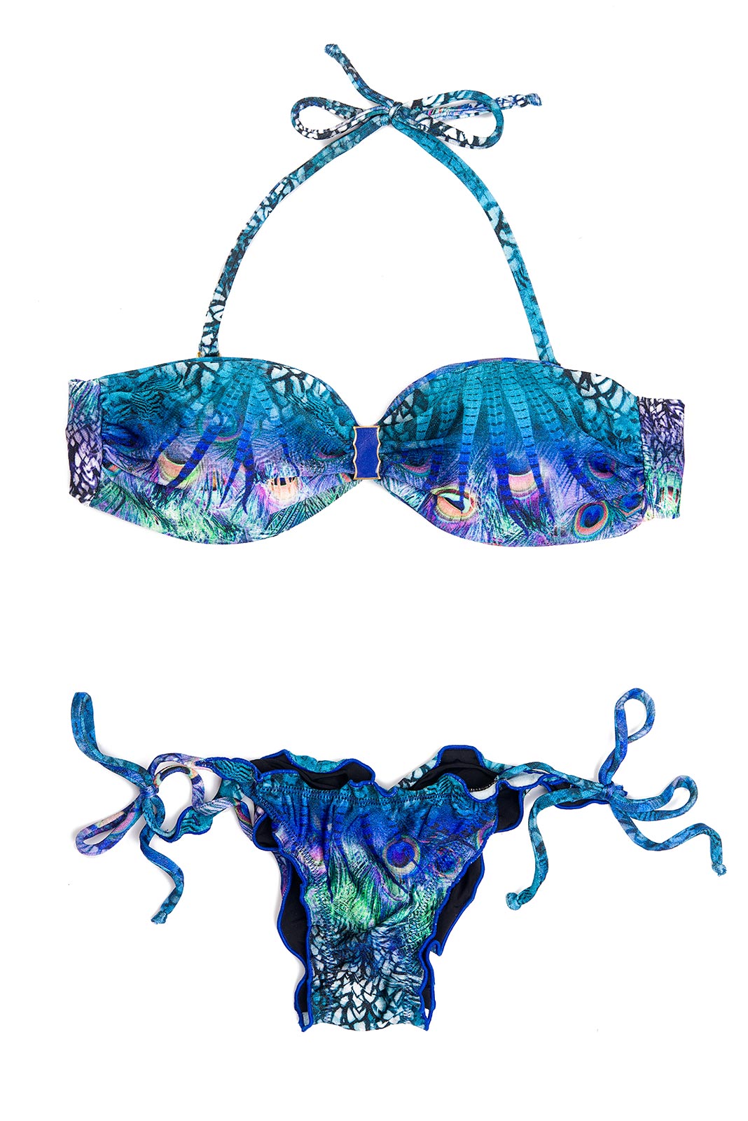 Two Piece Swimwear Bandeau Bikini Violina Brand Rio De Sol