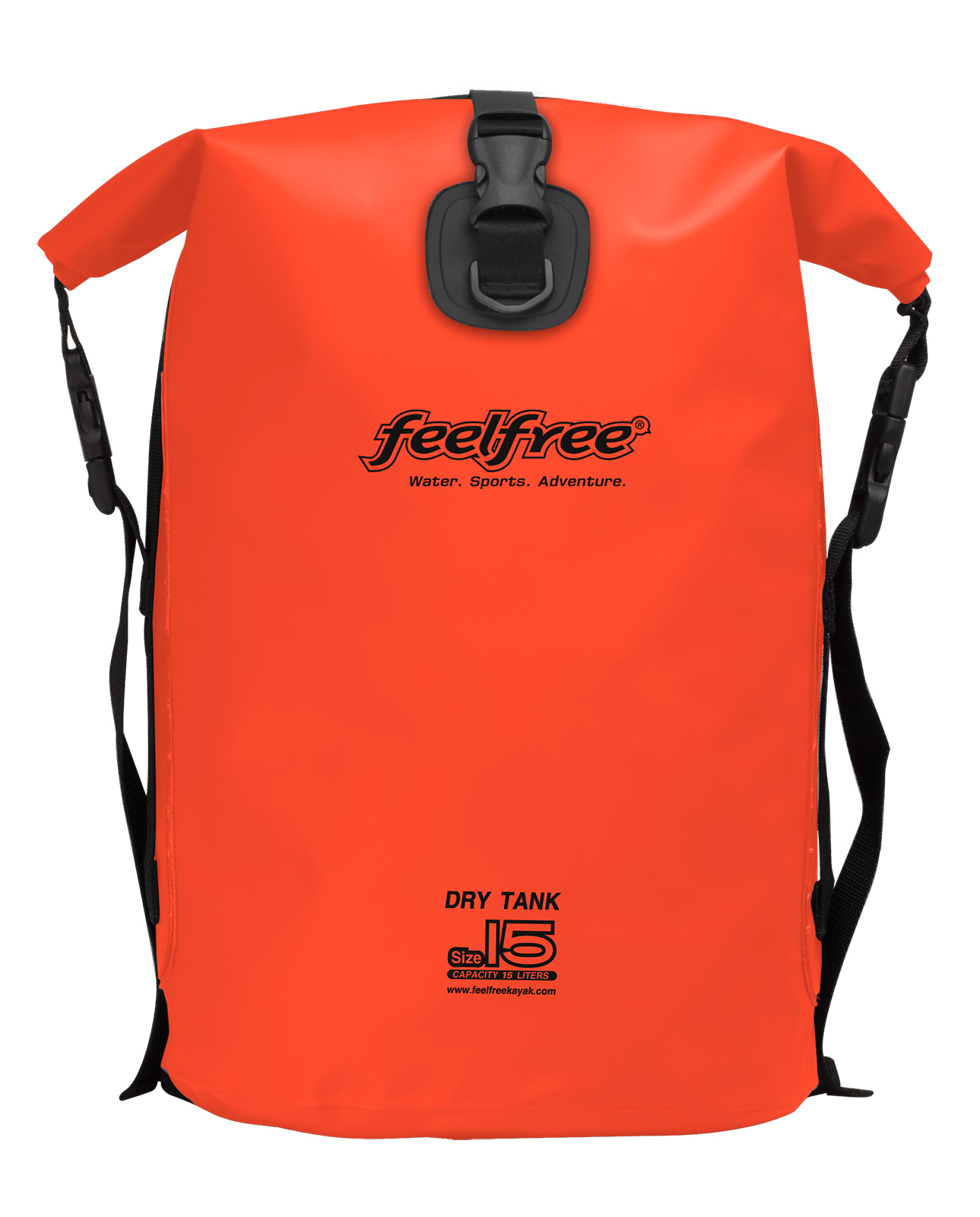 Bags Dry Tank 15l Orange - Brand Feelfree