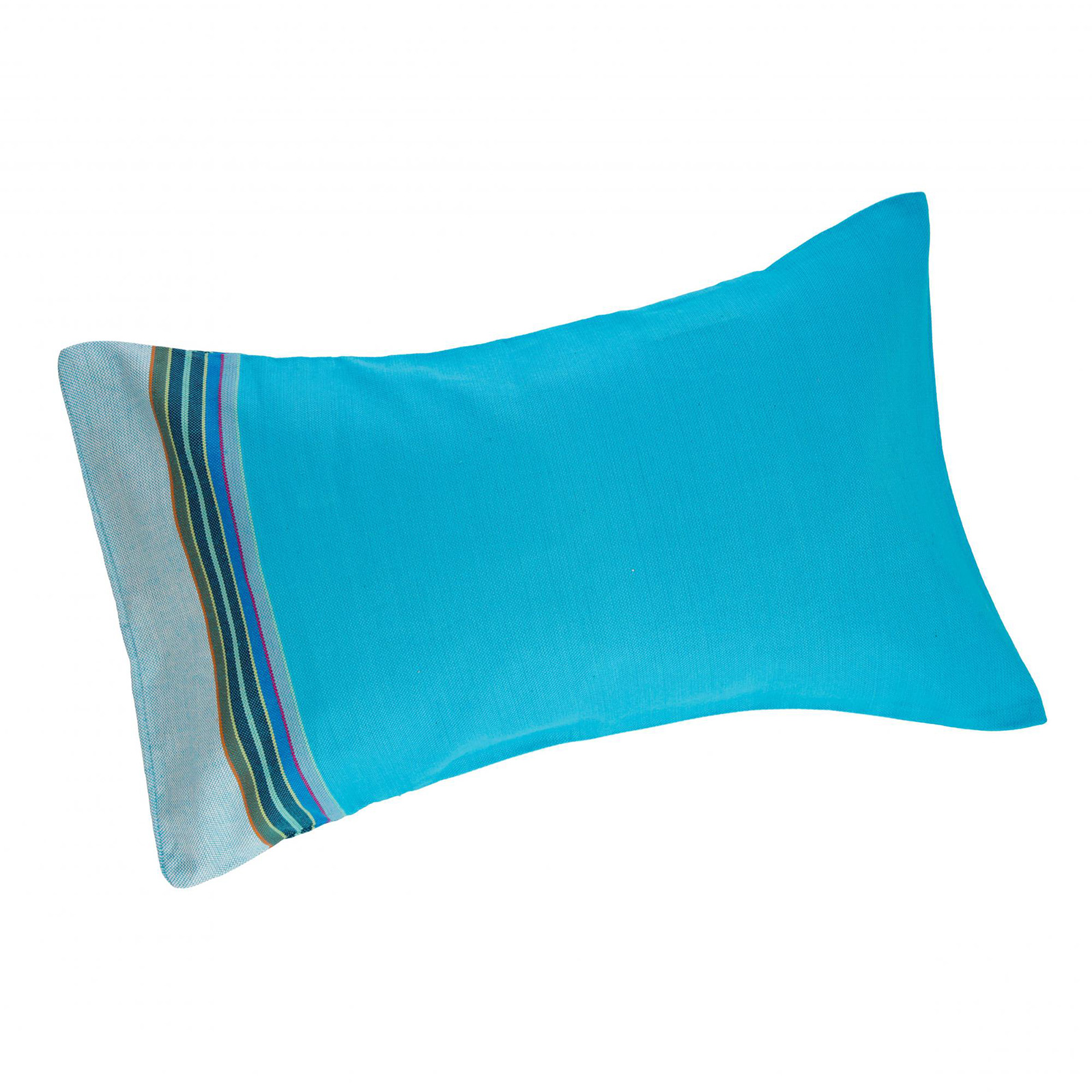 Coussin De Plage Gonflable Et Taie Bleu Ciel - Relax Cap Ferret