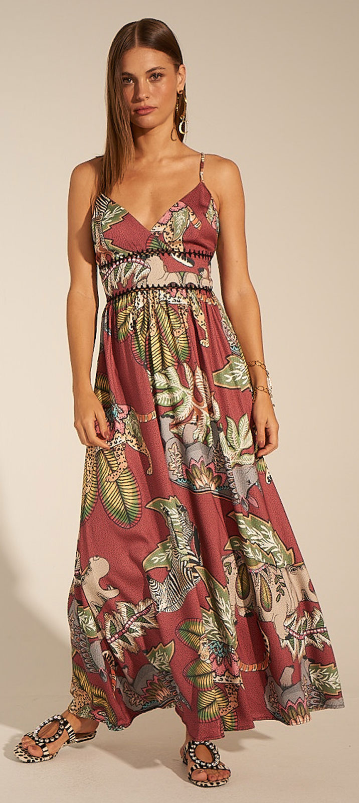 african print beach dresses