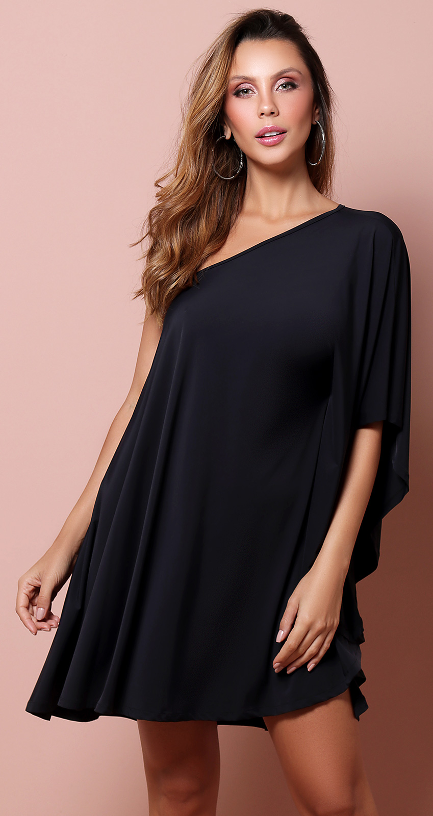 Maxi Dresses Short Sleeve Dress Black - Brand Karla Vivian