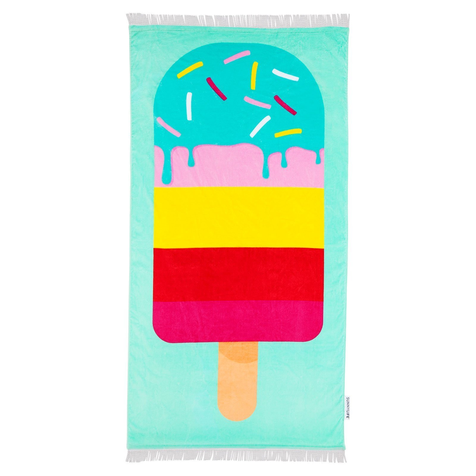 Beach Towel Kid's Beach Towel - Ice Pop - Kids Towel Ice Lolly