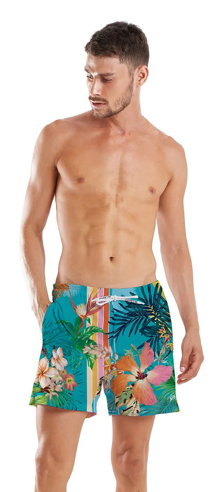 Boardshorts Short Fiji Blue - Brand Blueman