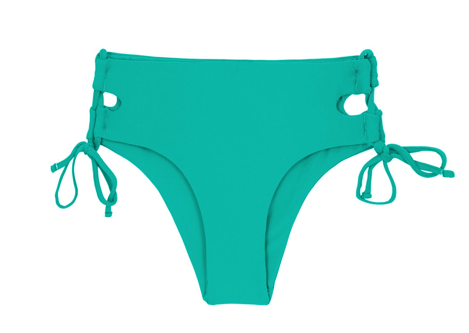 Green Larger Side Brazilian Bikini Bottom Bottom Bahamas Reto Rio