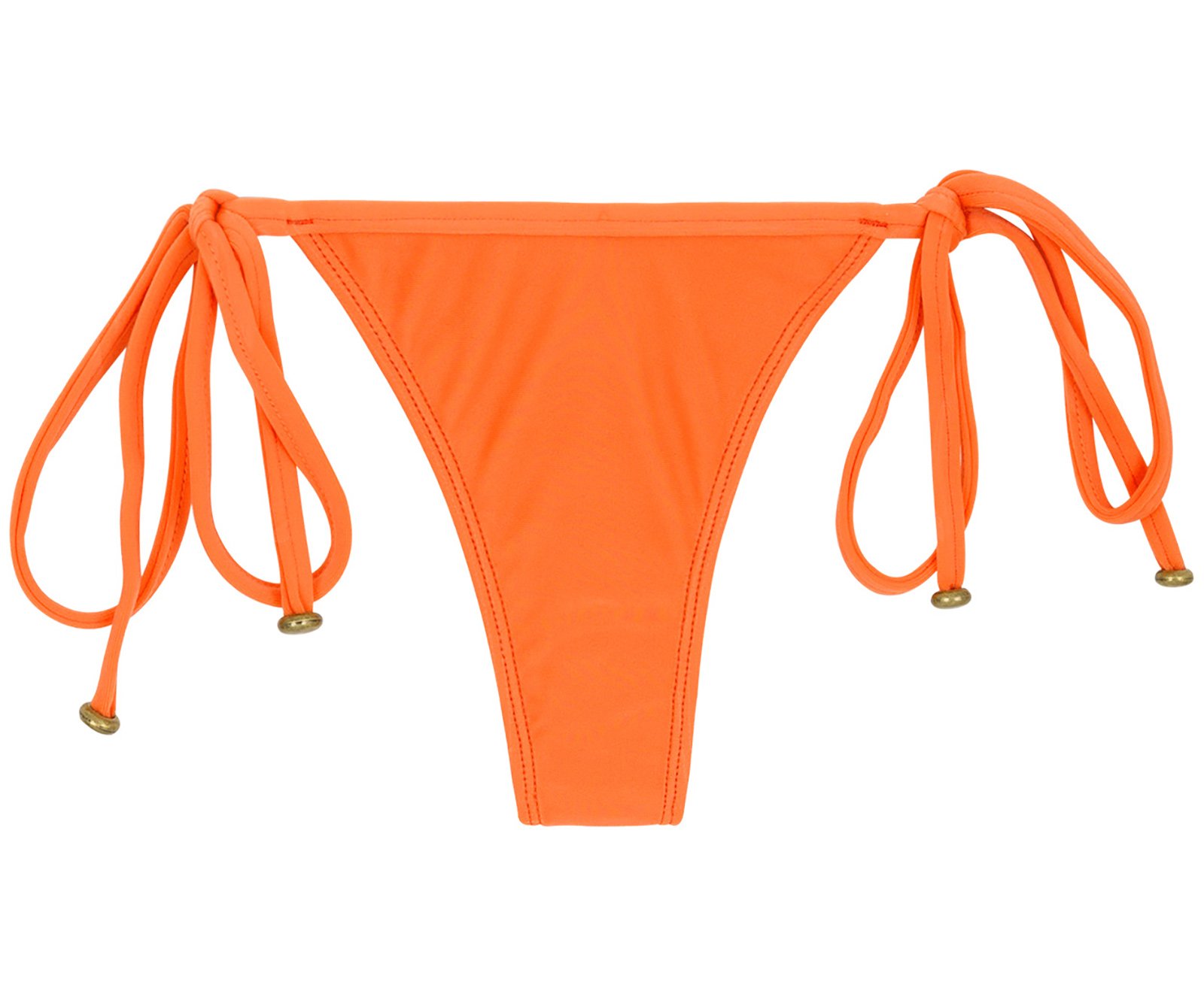hoofdkussen Betrokken hangen Orange Side-tie String Bikini Bottom - Bottom Itaparica Tri Micro - Rio de  Sol