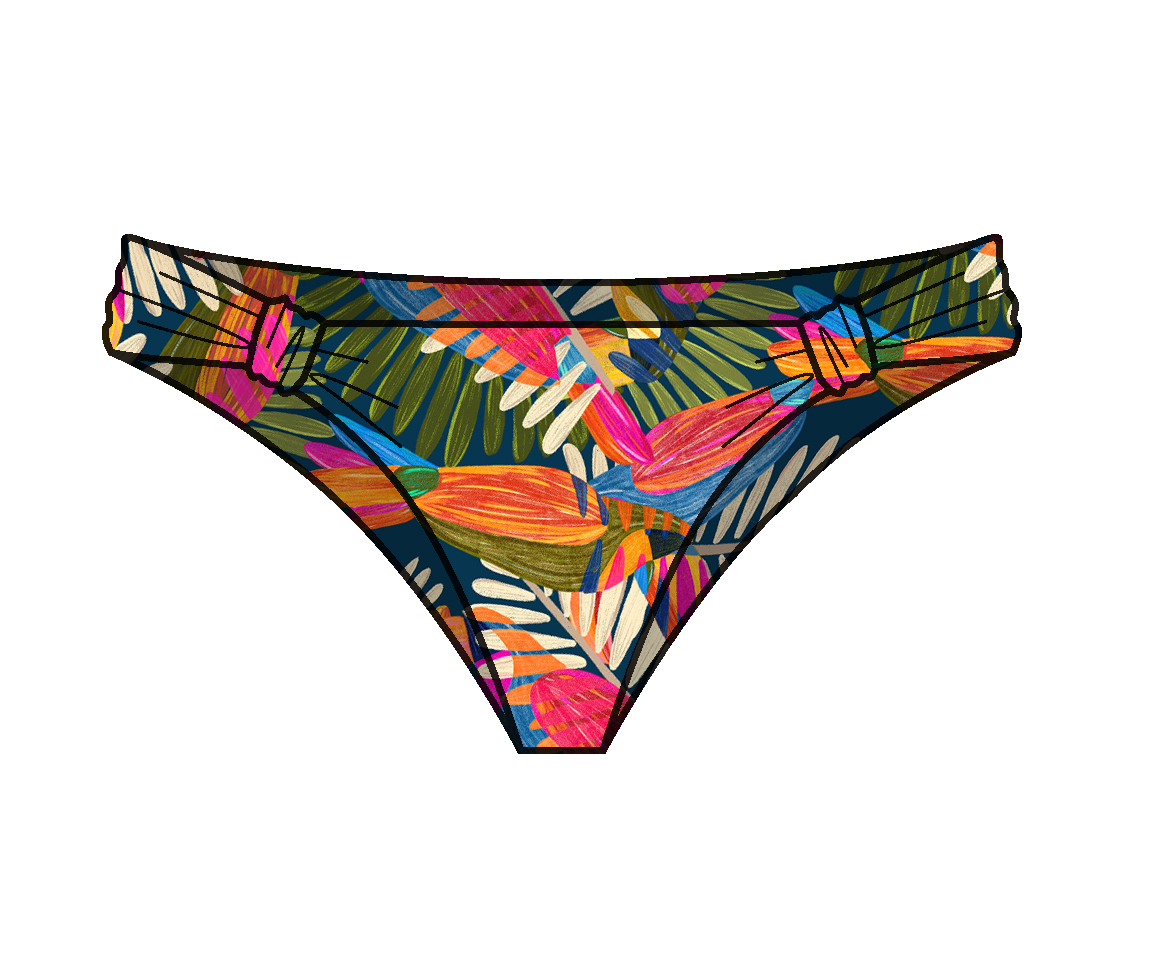 Bikini Bottoms Bottom Jungle Mel - Brand Rio de Sol