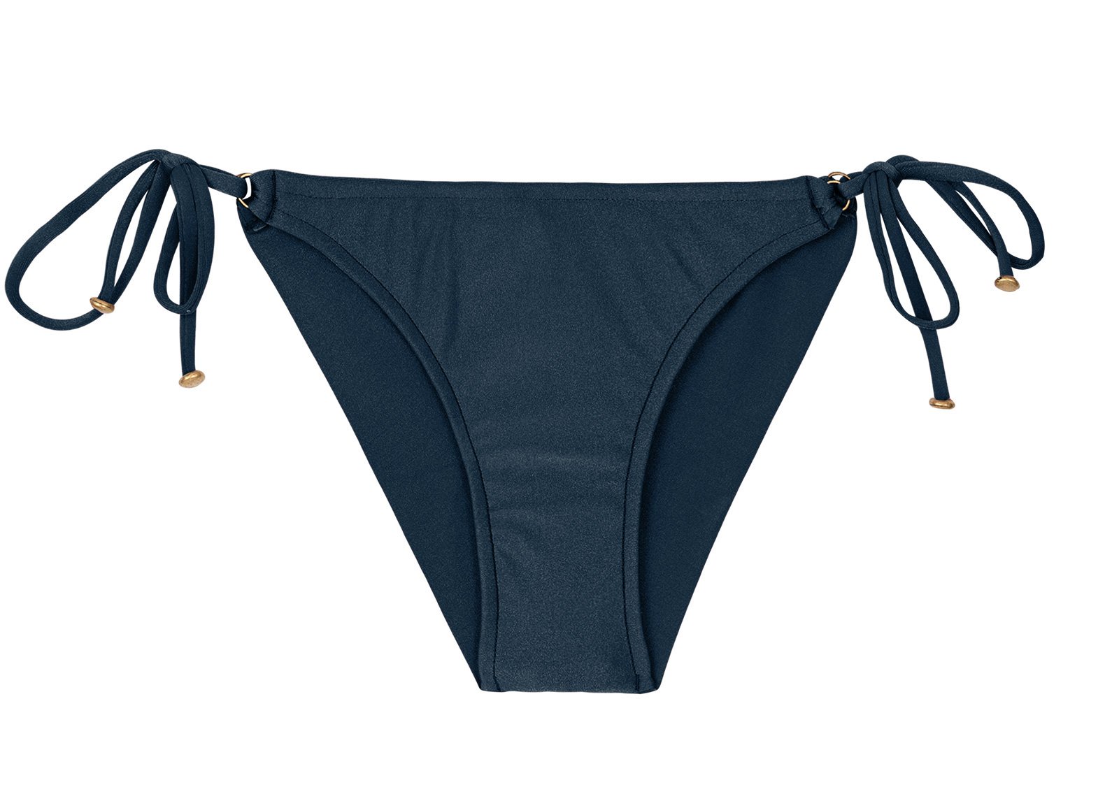 Accessorized Iridescent Navy Bikini Bottom - Bottom Shark Inv Comfort ...