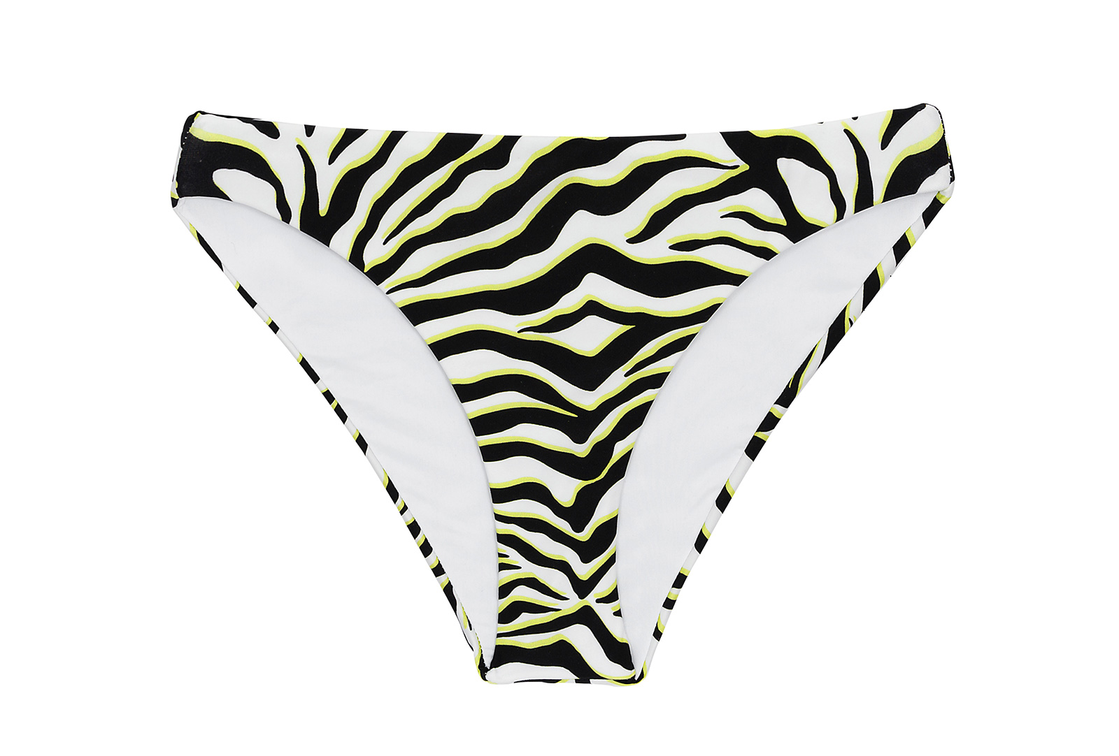 Druppelen Krijt Gevoelig voor Bikinibroekje Met Lage Taille En Zwart/witte Tijgerprint - Bottom  Wild-black Comfy - Rio de Sol
