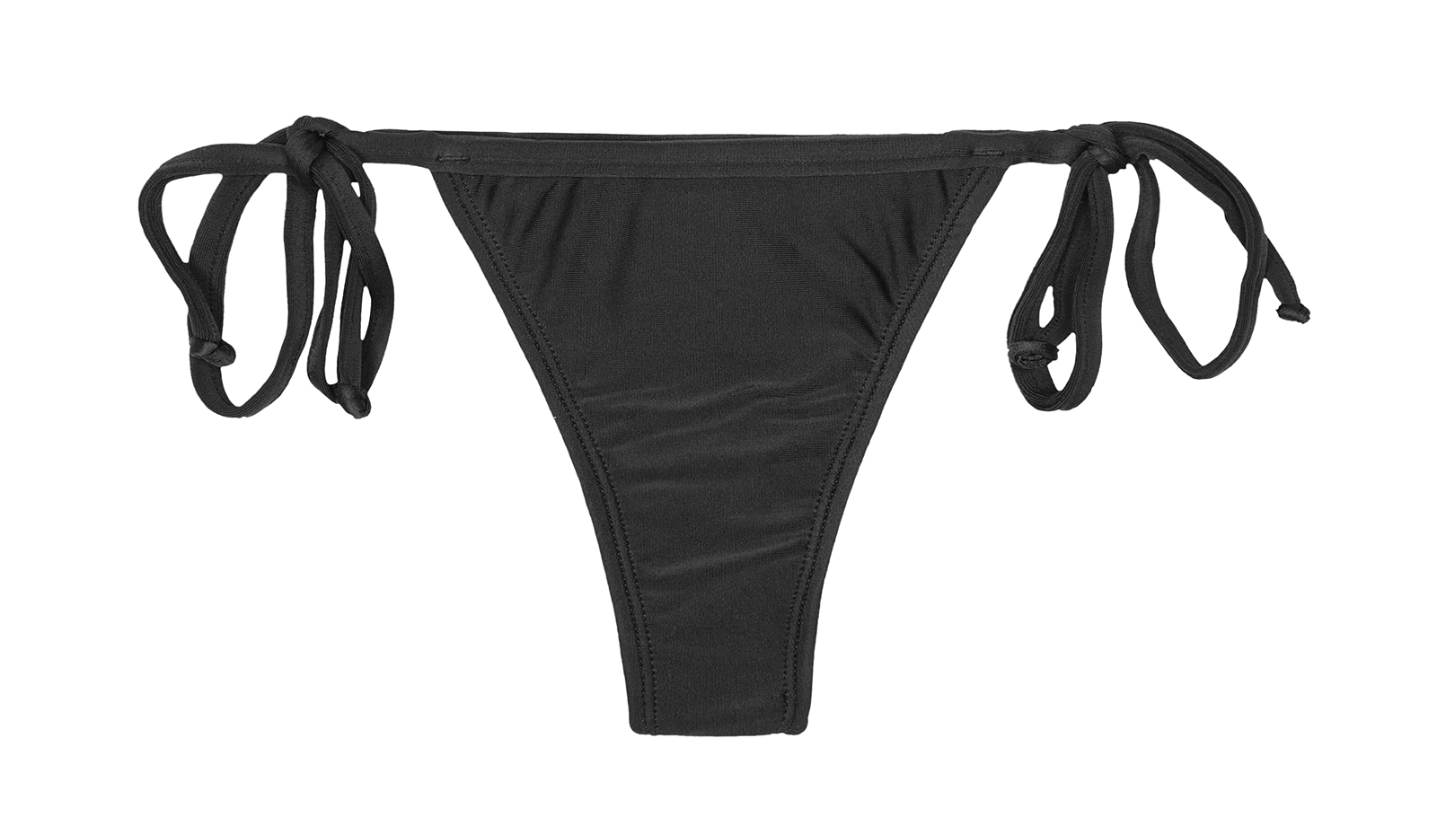 Black string bikini - thong bottom Rio de Sol | Brazilian Bikini Shop