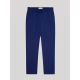 Chino type navy blue summer trousers  - CHINO SPORT BLOCK NAVY BLUE