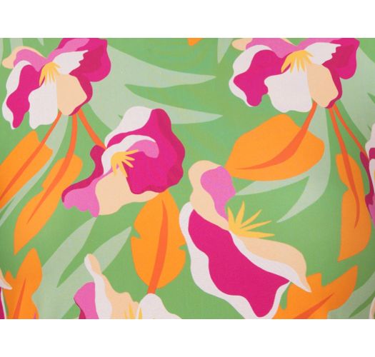 TOP GREEN-BLOOM HALTER-DOUBLE