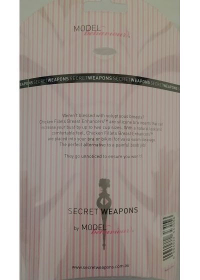 Silicone Bra Pads - Push-up Effect - Breast Enhancers Pretty - Secret  Weapons