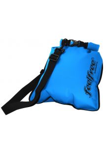Wodoodporna niebieska torba na ramię 5L - INNER DRY FLAT 5L SKY BLUE