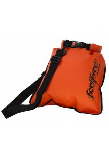 Waterproof red shoulder bag 5L - INNER DRY FLAT 5L ORANGE