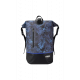 Midnight blue waterproof backpack with leaves - MINI DRY TANK TROPICAL MIDNIGHT BLUE