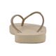 Flip-Flops - Slim Sand Grey/Light Golden