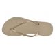 Flip-Flops - Slim Sand Grey/Light Golden