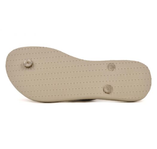 Flip-Flops - Slim Sand Grey/Light Golden