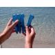 Pack of 4 Beach Towel Clips Blue