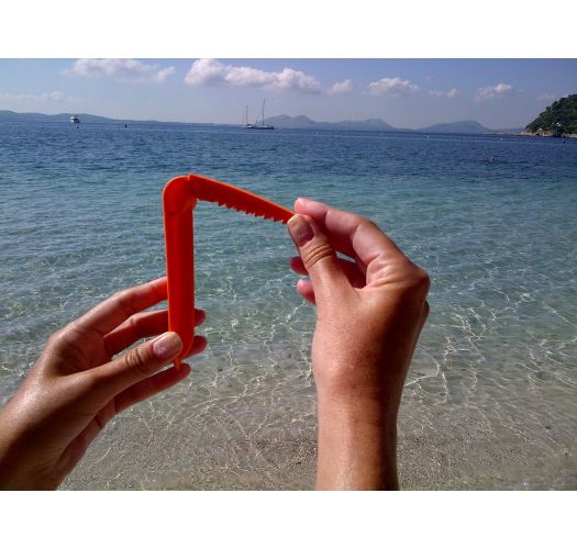 Beach Towel Clip Orange, Brand