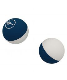 Set de 2 balles de frescobol marine/blanches - BALL SET NAVY WHITE