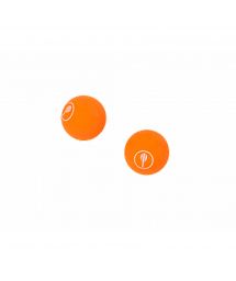 Set of 2 orange frescobol balls - BEACH BATS BALLS ORANGE X 2