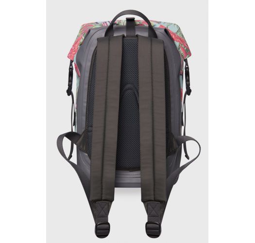 Multi-color waterproof backpack with leaf motif - DRY TANK MINI HARMONY MINT