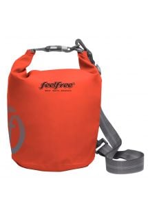 Orange waterproof bag 3 L - TUBE MINI 3L ORANGE