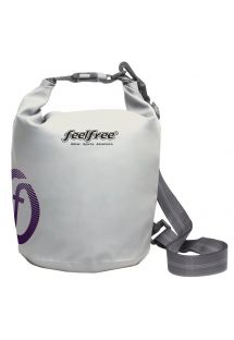 3 litrelik beyaz su geçırmez çanta - TUBE MINI 3L WHITE
