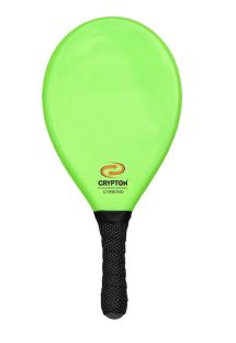 Frescobol professional green carbon fiber racket - BEACH BAT CP16D