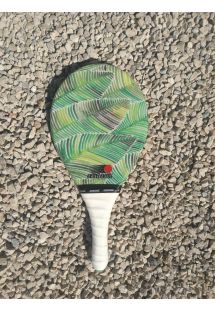 Frescobol-racket Fibra-linje bladtrykk - RAQUETE FOLHA