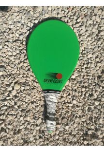Raqueta de frescobol verde serie Evolution - RAQUETE VERDE