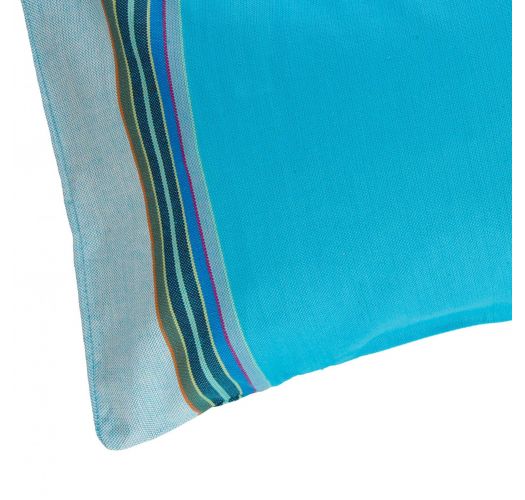 Coussin De Plage Gonflable Et Taie Bleu Ciel Relax Cap Ferret Simone Et Georges