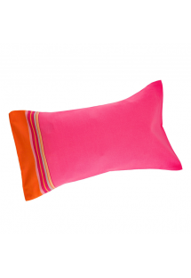 Inflatable beach cushion in right pink cover - RELAX DIANI