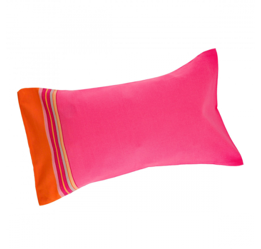 Cojín inflable de playa con funda rosa - RELAX DIANI