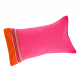 Cojín inflable de playa con funda rosa - RELAX DIANI