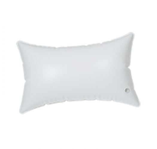 Cuscino gonfiabile beige e righe colorate - RELAX NOMAD