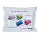 Red and fuchsia beach cushion with a removable cover - RELAX RIO GRANDE