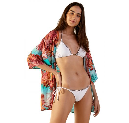 bikini with matching kimono